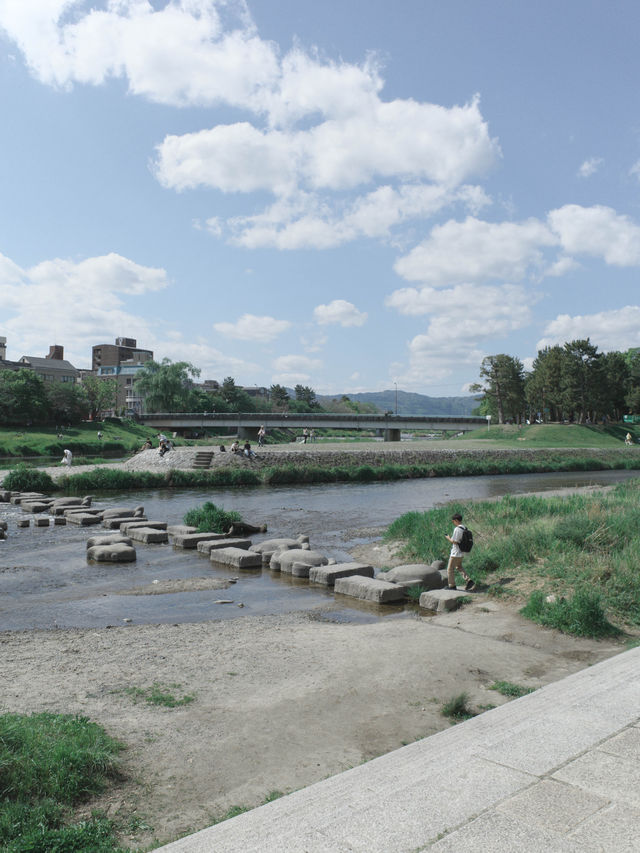 京都｜夏天的鴨川  想把時間停留在這裡🍃
