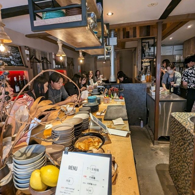 日本京都-超高人氣的時尚居酒屋：六角ace