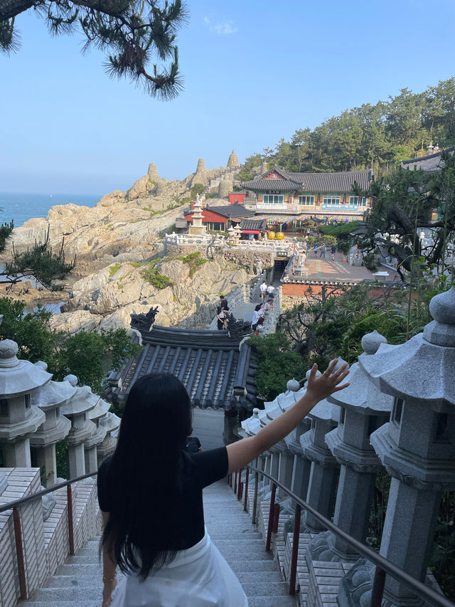 부산 바다와 절을 함께 볼 수 있는 독특한 곳 해동용궁사