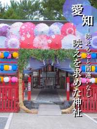 【愛知】無料かよ‼️毎月違う花手水が楽しめる😍6月は紫陽花✨映えに力入れてる神社⛩️
