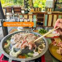 สลิดคิทเช่น หมูกระทะในสวน &อาหารไทย ฟีลดี ทำถึง‼️