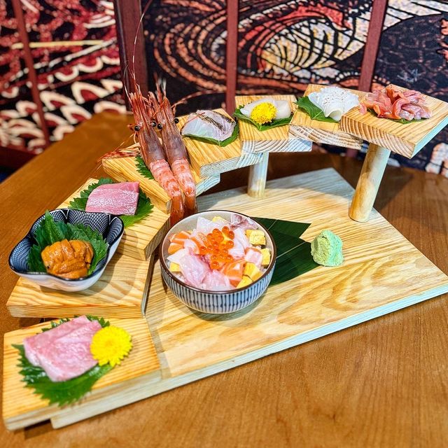 元朗打卡日本餐廳🥰必食刺身階梯拼盤🪜 勁打卡❣️