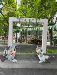 中山線形公園🤓7月打卡未必💕米奇與好友同大家見面🤪