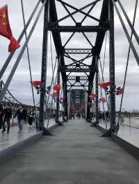 Sino-Korean Friendship Bridge in Dandong, China 🇨🇳