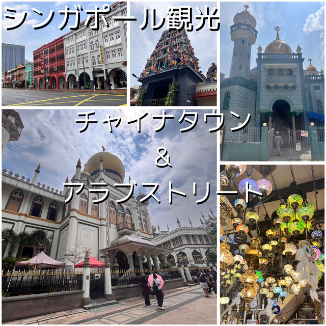 シンガポール旅行🇸🇬チャイナタウンとアラブストリート🕌
