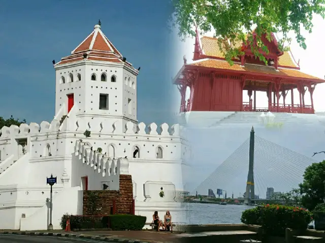 สันติ柴巴甘公園 湄南河畔的優美公園