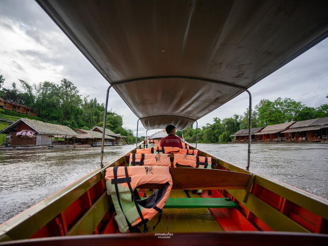 ไปล่องแพกับ Binlha Raft Resort Kanchanaburi 