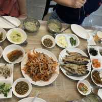 가을 전어를 풀코스로 즐길수 있는 망덕백운횟집!