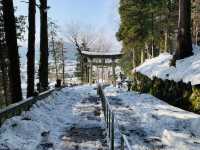雪国の無人神社！！