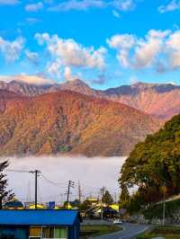 【日本のスイス🇨🇭】目を開けたらそこは別世界三段紅葉の白馬村