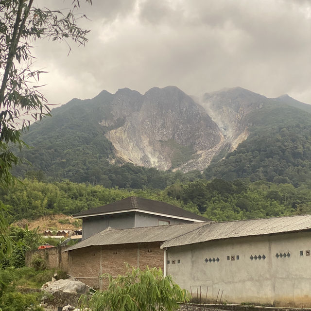 Sibayak volcano 