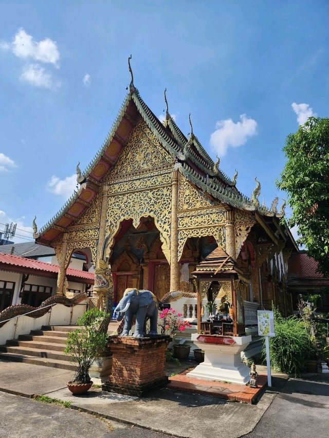 【チェンマイ】お寺巡り Wat Lam Chang【象のお寺】