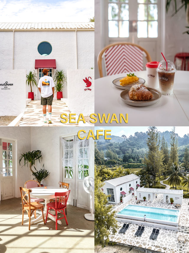 คาเฟ่ระนองสุดมินิมอล Sea Swan Cafe