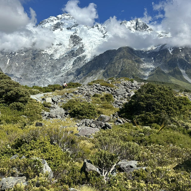 Hiking beneath the fiords