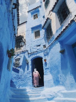 摩洛哥 / 北非的迷人藍色山城  一生必去的靜謐之地Chefchaouen 