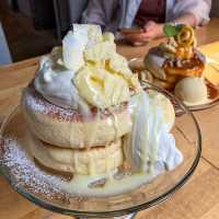 Pancake cafe where you can enjoy Hokkaido ingredients