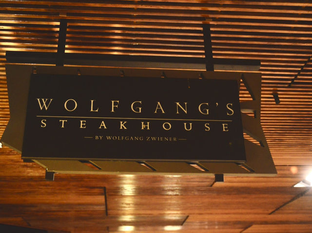 Birthday Dinner at Wolfgang's Steakhouse