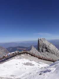 🇨🇳리장 옥룡설산 케이블카 타고 해발고도 4,680m 올라가기🏔️