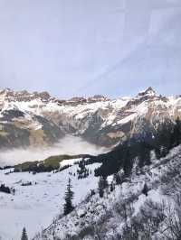 View from 🇨🇭Mount Titlis Cable car