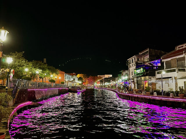 Enchanting Night Stroll by Malacca Riverside ✨🌊 