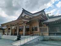 火山下的阿蘇神社，擁有2500多年歷史的古老神社