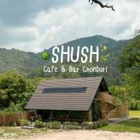 คาเฟ่เปิดใหม่ชลบุรี Shush เหมือนไปเขาใหญ่ 