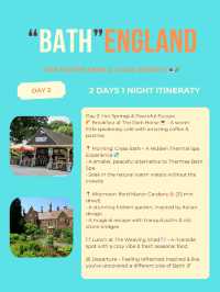 Bath for Hidden Gems & Local Secrets 🏛️