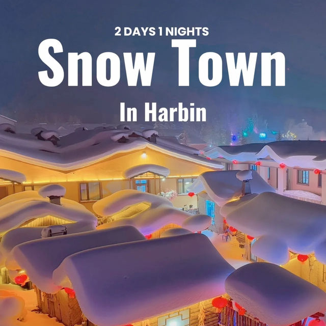 Snow Town Harbin! เมืองหิมะในฝัน 