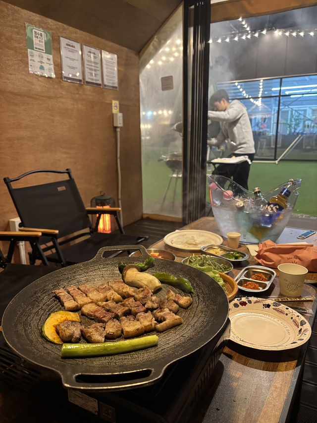 캠핑의 계절에 다녀오기 좋은 김포 휴일 바베큐🏕️💛