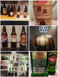 到青島啤酒博物館喝原漿啤酒