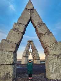 THE ARTIC HENGE | THE MYTSIC STONE IN ICELAND 😨