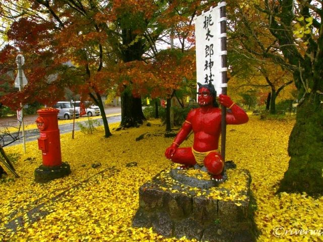 【愛知】人形たちがシュール！「桃太郎神社」