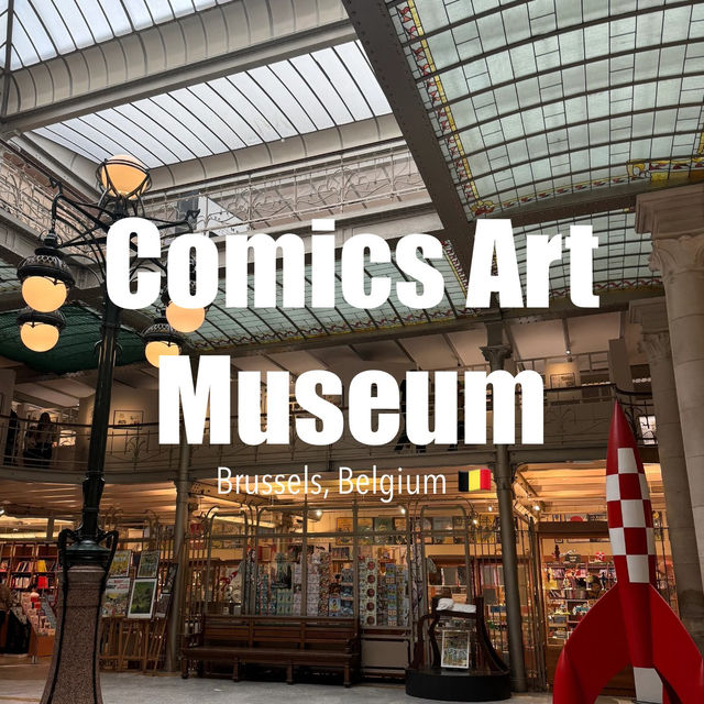 Belgium | Must-Visit: The Fascinating Belgian Comic Strip Center 🎨📚