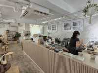 Nook Coffee in Hong Kong is a minimalist yet inviting atmosphere