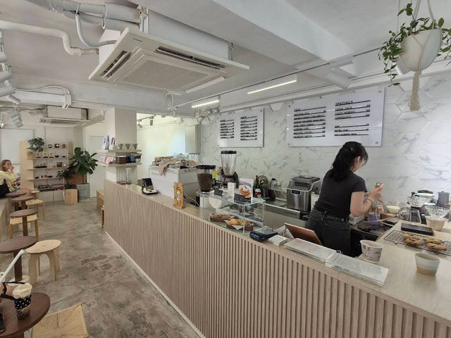 Nook Coffee in Hong Kong is a minimalist yet inviting atmosphere