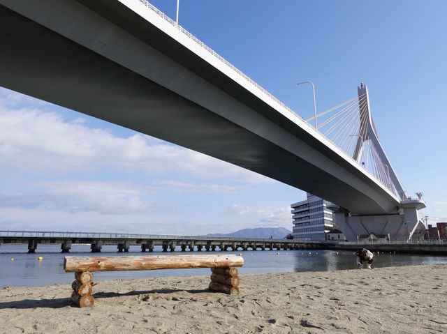 🌊 Hidden Coastal Charm – Aomori Ekimae Beach