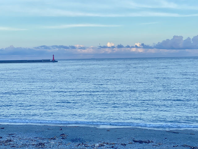太平洋 濱海步道 🌥️ 雲與海相依相伴