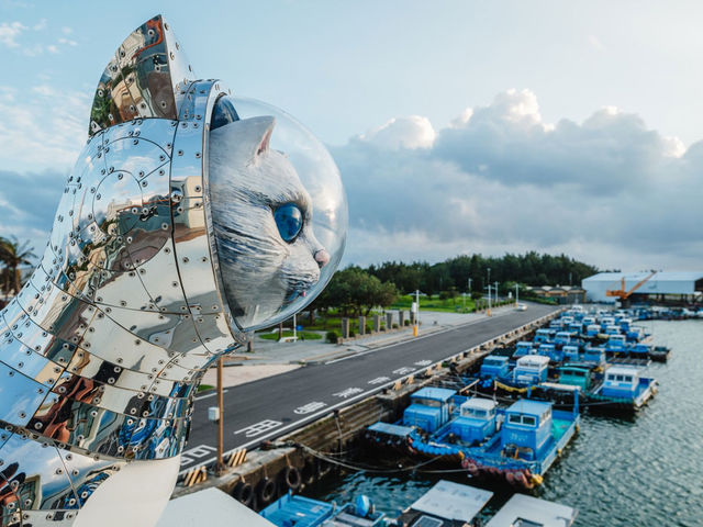 廢墟變身藝術基地 西濱最浪漫的海邊展覽