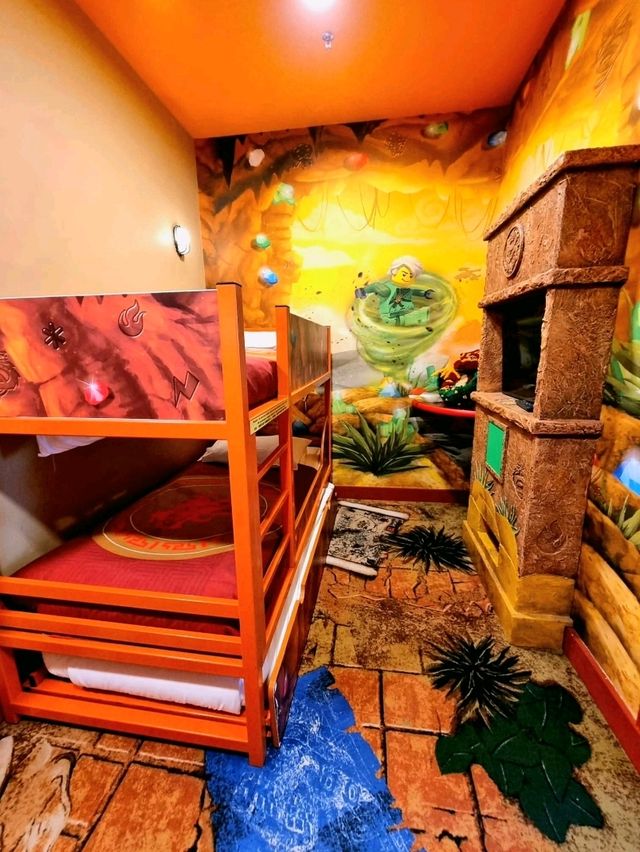 Awesome Ninjago themed room in Legoland Malaysia
