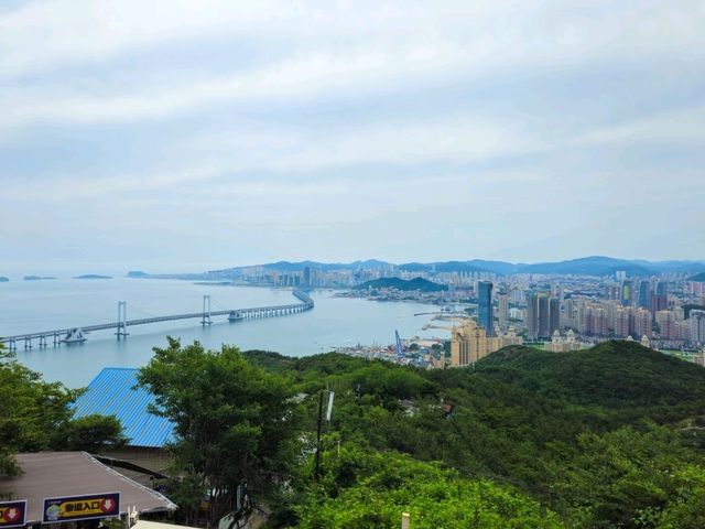 연화산 전망대에서 보는 풍켱