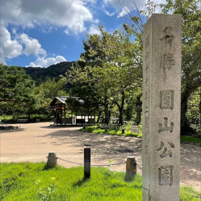 京都 | 圓山公園，市區中踏青賞花的休憩空間