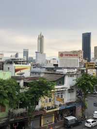 A lively street in Bangkok 