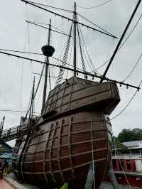 The Flor de la Mar ship in Malacca