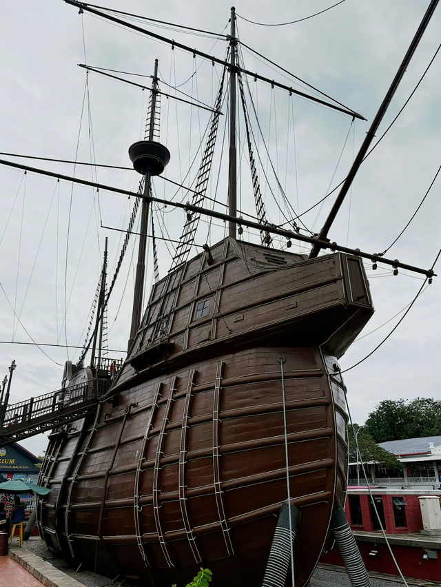 The Flor de la Mar ship in Malacca