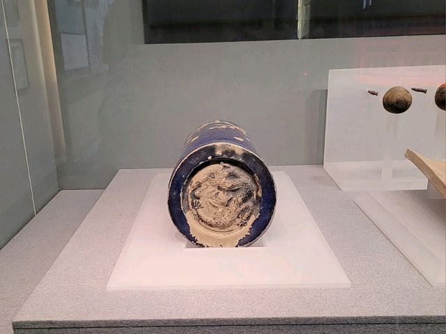 Various construction materials at The Exhibition of The Hall of Prayers for Good Harvests