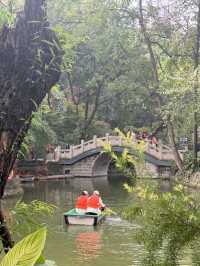 People’s park at Chengdu 🎡