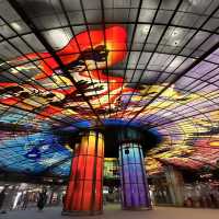 🌈✨ *Dome of Light (光之穹頂): The World’s Largest Glass Mosaic at Formosa Boulevard Station* 🚇🎨