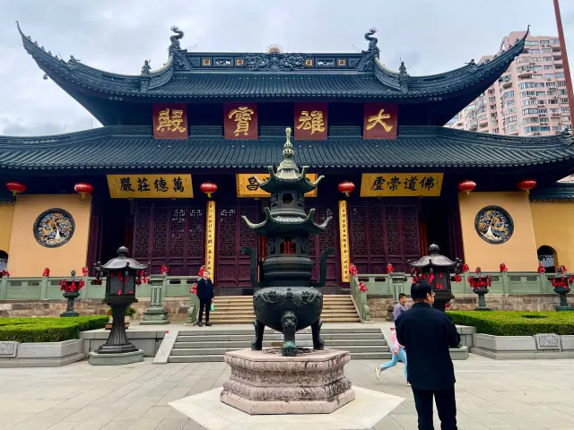 China. Shanghai. Jade Buddha Temple