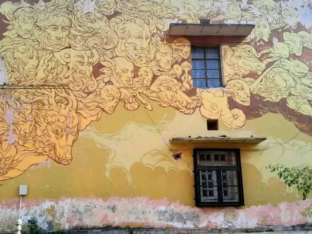 🎨 Colors of Change: The Streets of Lodhi Art District 🧱✨