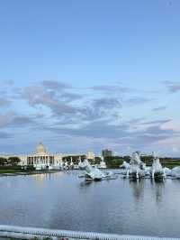 台南都會公園-奇美博物館外慢遊